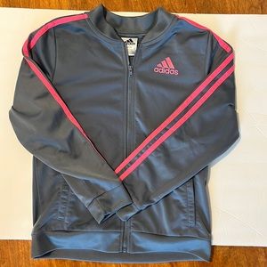 Girls adidas tracksuit jacket